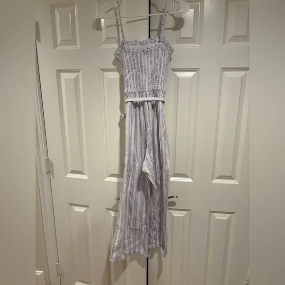 Abercrombie Blue and White Jumpsuit NOT FOR SALE - Picture 3 of 6